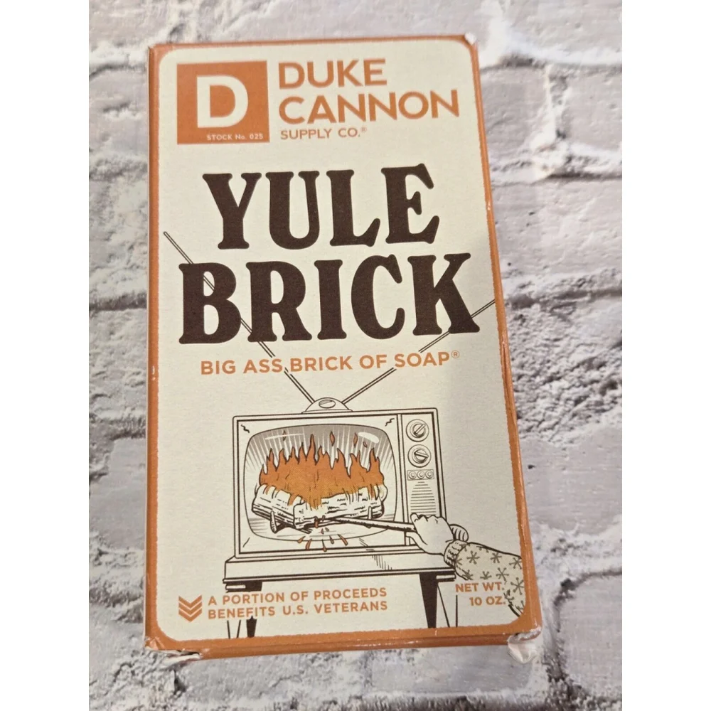 Duke Cannon, Yule, Brick Big A** Brick Of Soap, 10oz New